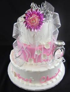 Engagement Ring Celebration Tier Cake
