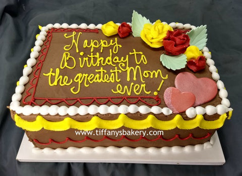 Double Layer Sheet Cake - Quarter Sheet