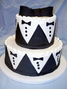 Tuxedo Groom's Cake