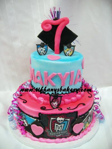 Monster High Celebration Tier Cake