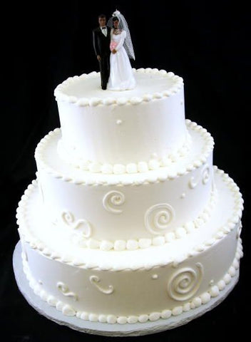 Modern Design Classic Wedding Cake