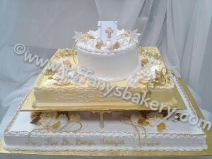 Bible on Stacked Cakes