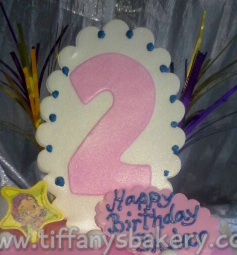 Zebra "18" Celebration Tier Cake