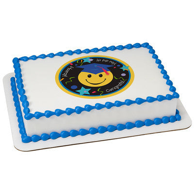 PhotoCake Image Grad Smile Face #722