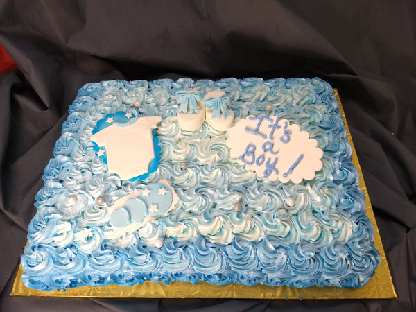 Rosette  Sheet Cake