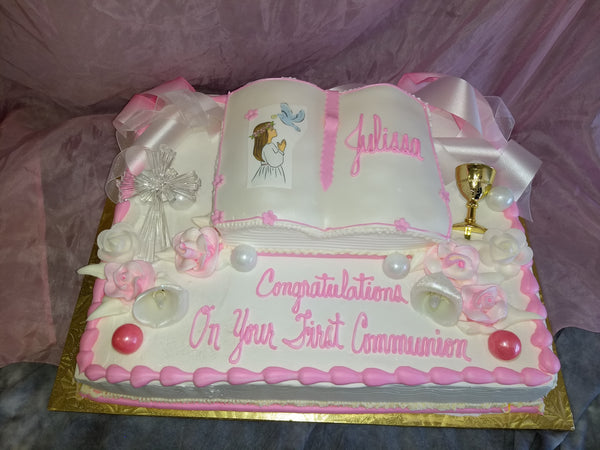 Bible on 1/2 Sheet Cake