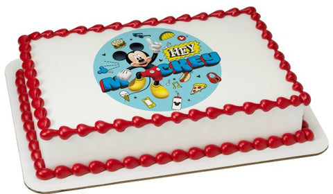 Mickey and the Roadster Racers - Hey Mickey Edible Image Layon #42492