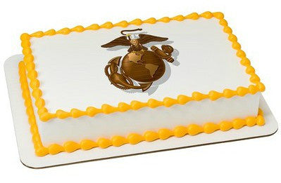Military-Marine Edible Image Layon # 8432 Sheet