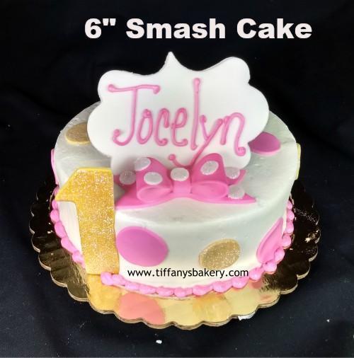 Minnie Mouse Face Celebration Tier Cake