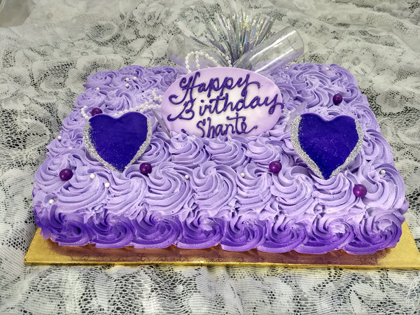 Rosette  Sheet Cake