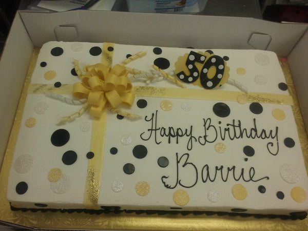 Dots with sprayed background